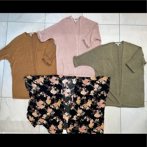 Forever 21 cardigan bundle